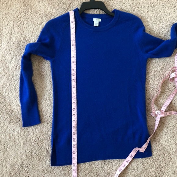NWT Halogen 100% cashmere blue sweater | xs - Picture 10 of 12